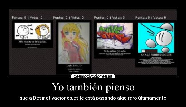 Yo también pienso -