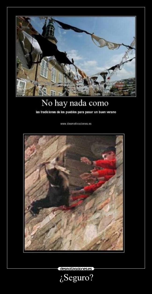 ¿Seguro? - 