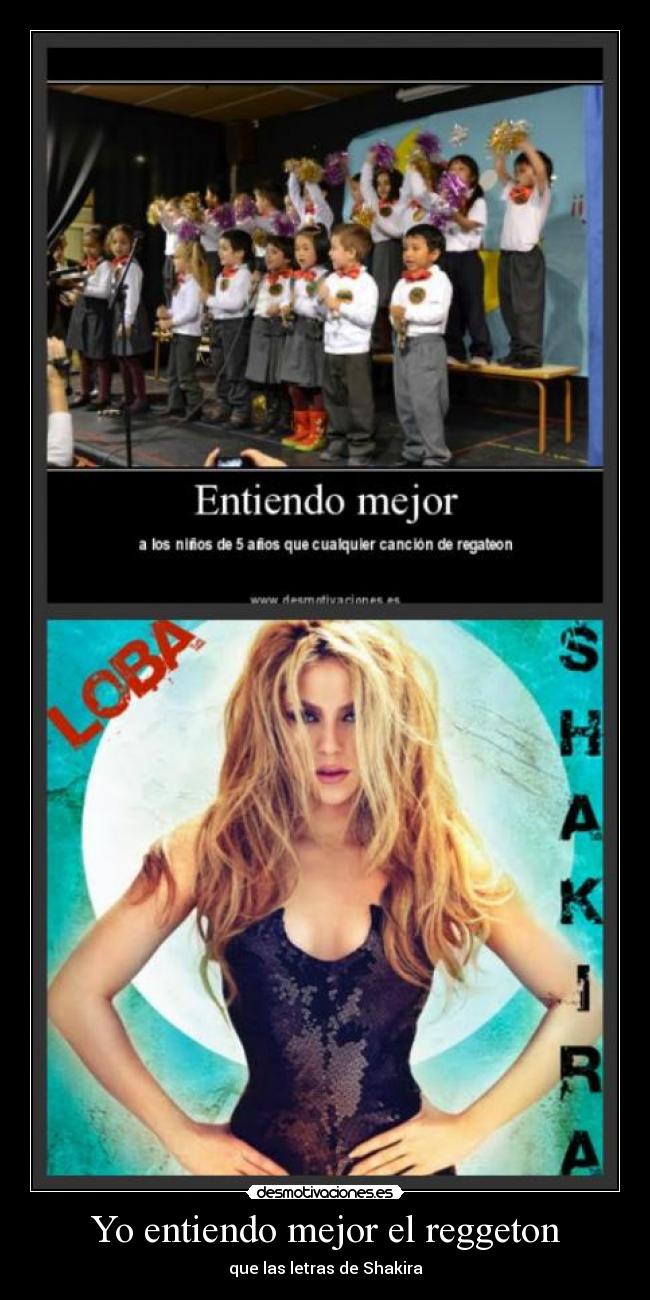 Yo entiendo mejor el reggeton - 