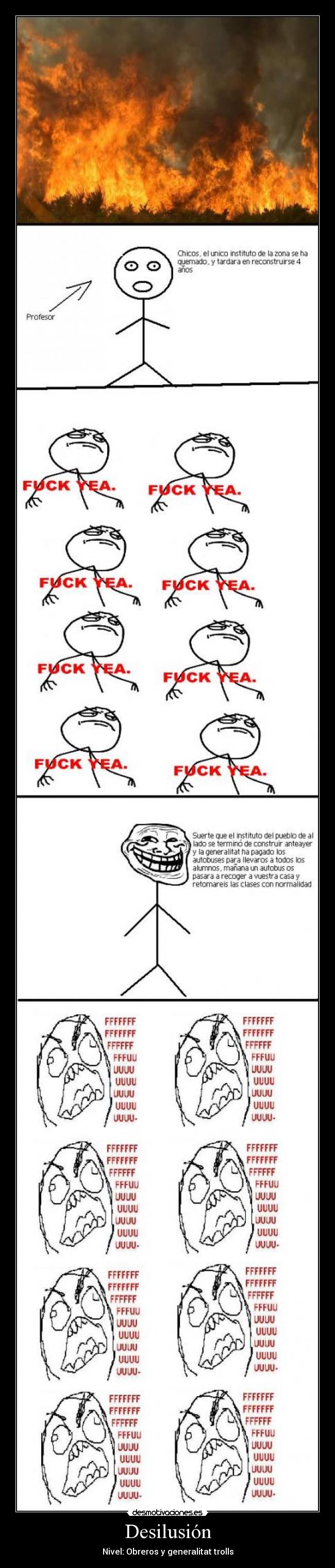 Desilusión - Nivel: Obreros y generalitat trolls