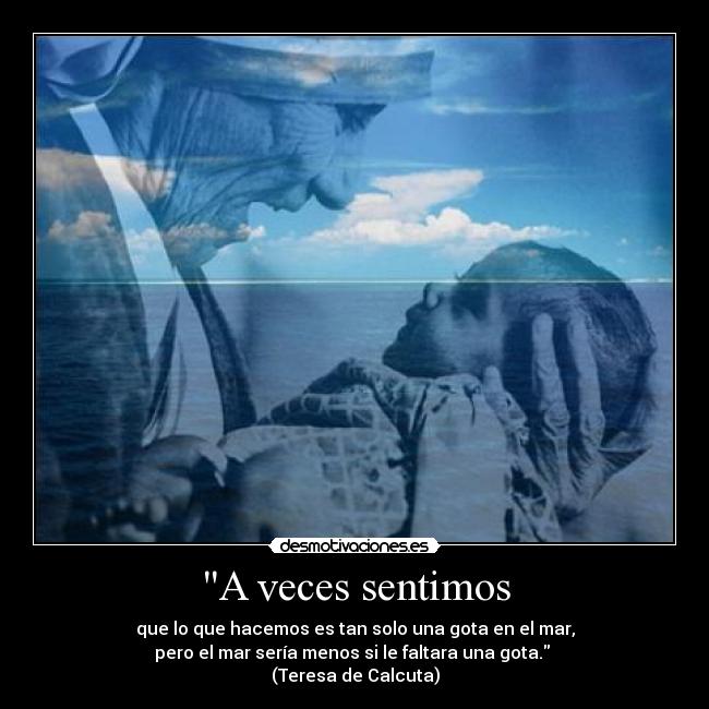 A veces sentimos - 