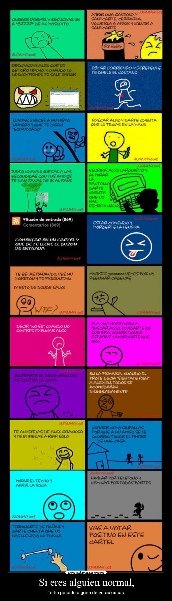 Si eres alguien normal, - 