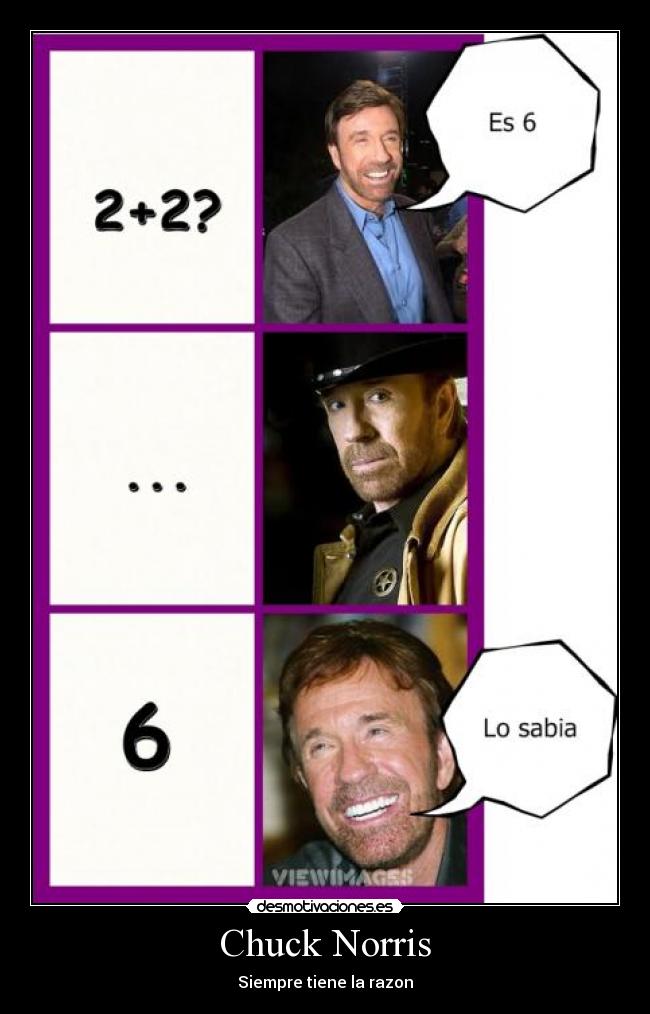 Chuck Norris - Siempre tiene la razon
