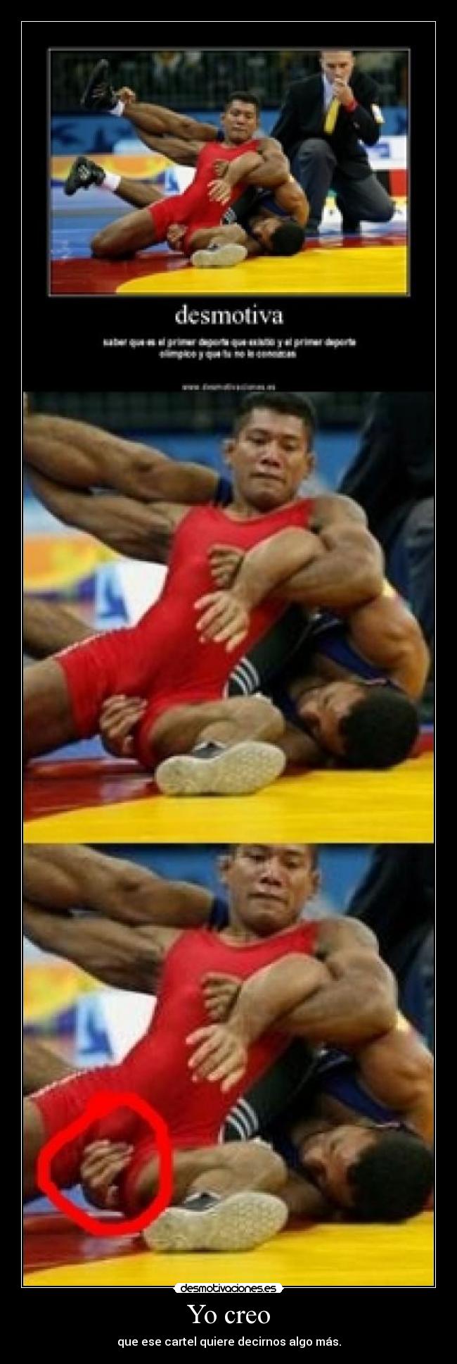 Yo creo - que ese cartel quiere decirnos algo más.