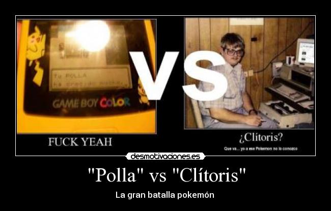 Polla vs Clítoris - La gran batalla pokemón