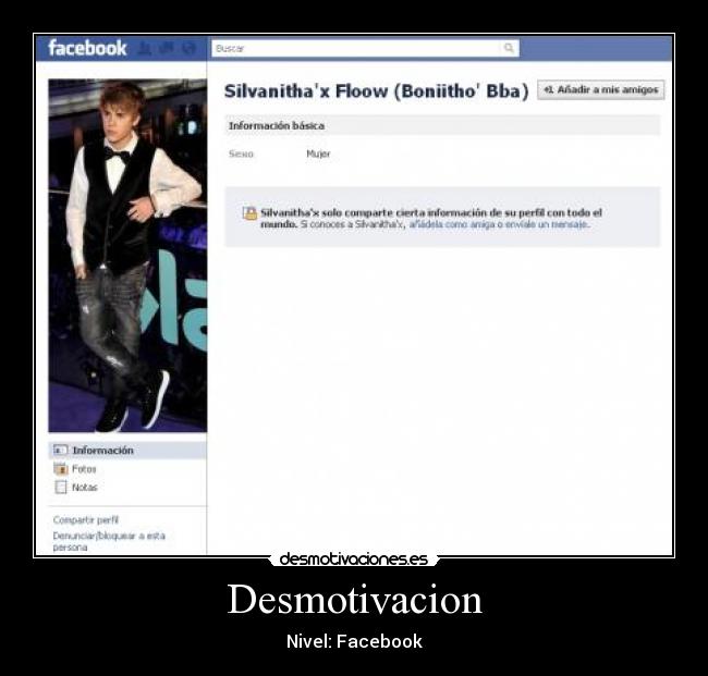 Desmotivacion - Nivel: Facebook