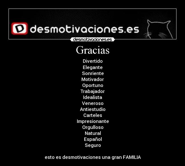 Gracias -
