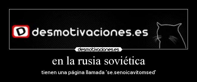 en la rusia soviética -
