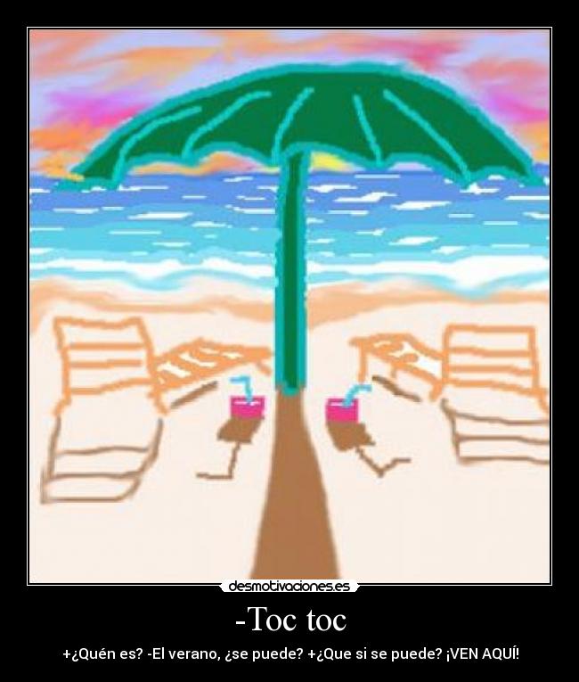 carteles verano desmotivaciones