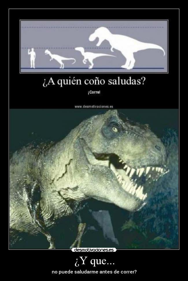 ¿Y que... - 
