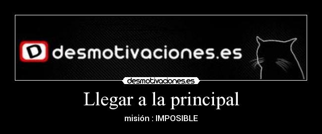 Llegar a la principal -