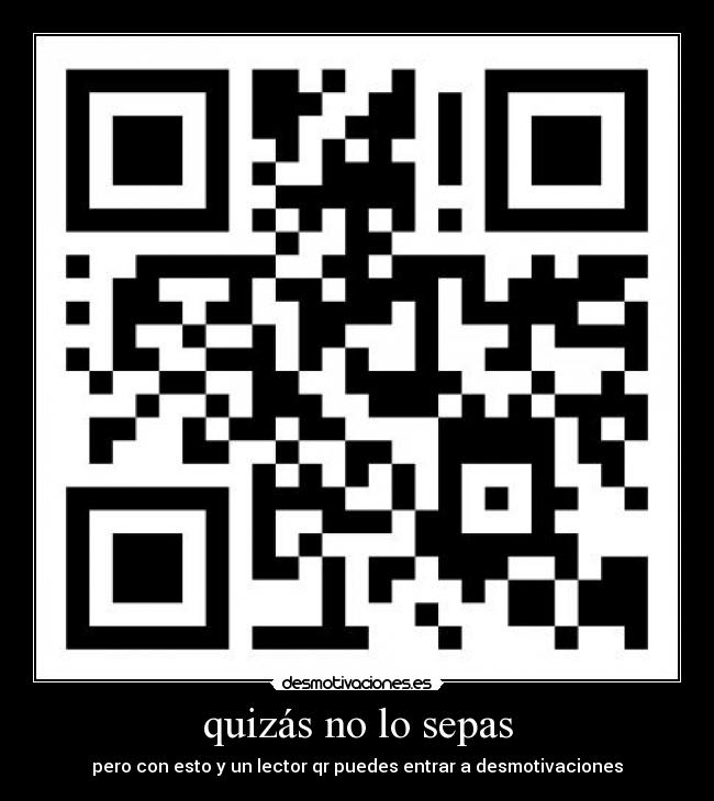 quizás no lo sepas -