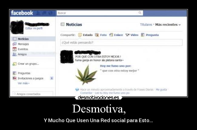 Desmotiva, - Y Mucho Que Usen Una Red social para Esto...