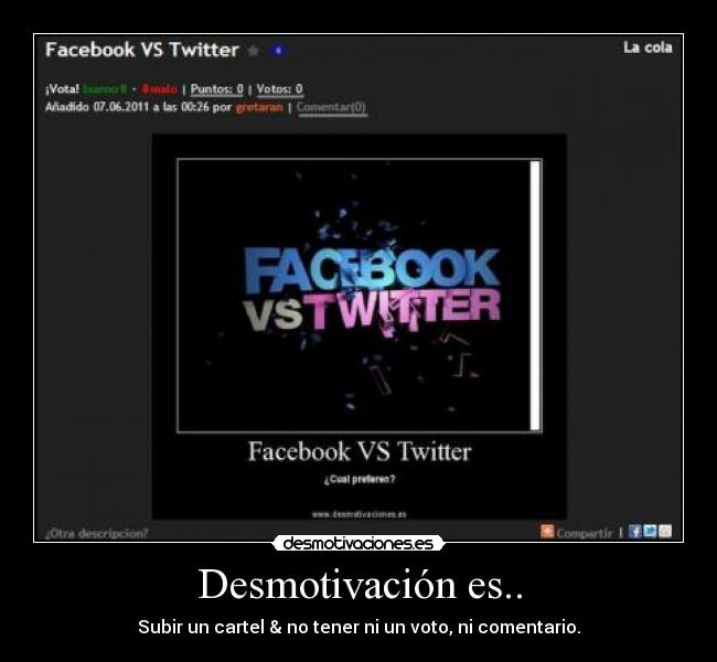 Desmotivación es.. -