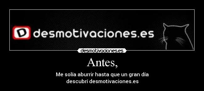 Antes, - 