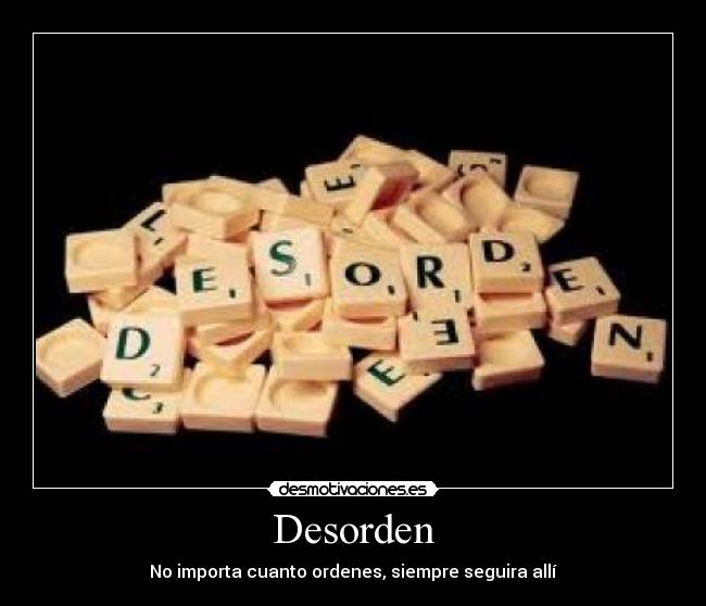 Desorden -