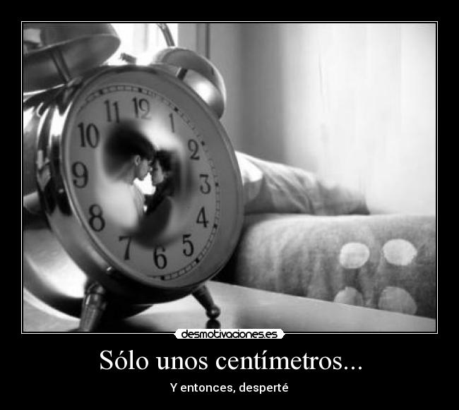 carteles solo centimetros despertar desmotivaciones