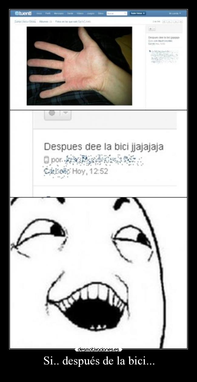 Si.. después de la bici... - 