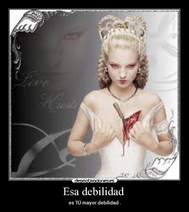 carteles debilidad debilidades desmotivaciones