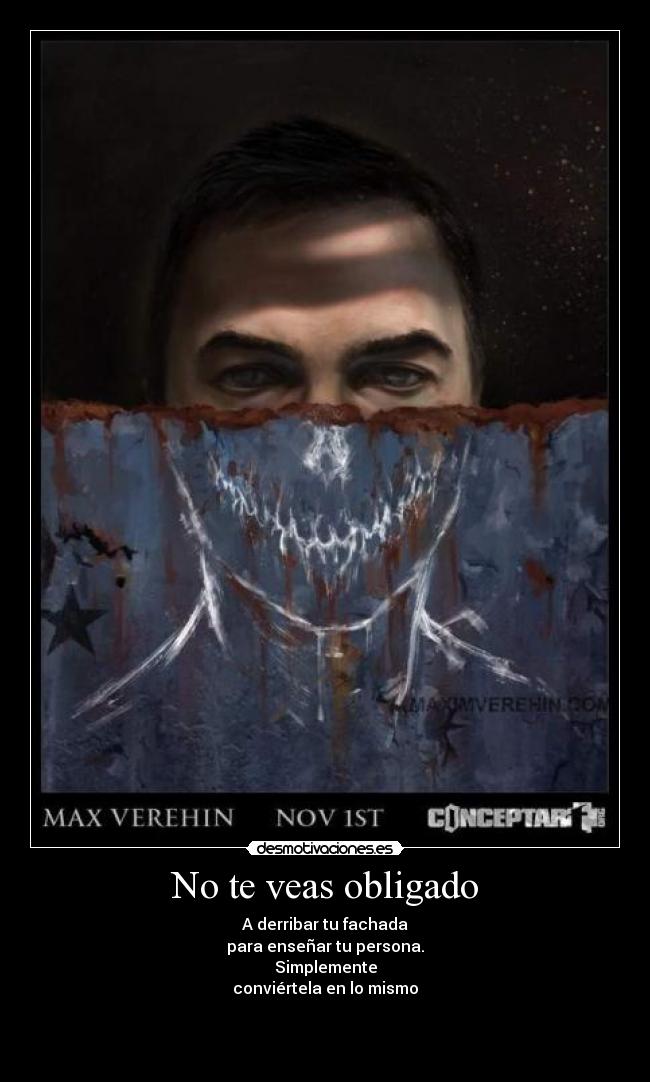 No te veas obligado -