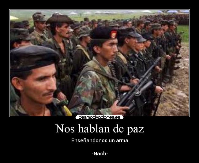 Nos hablan de paz -