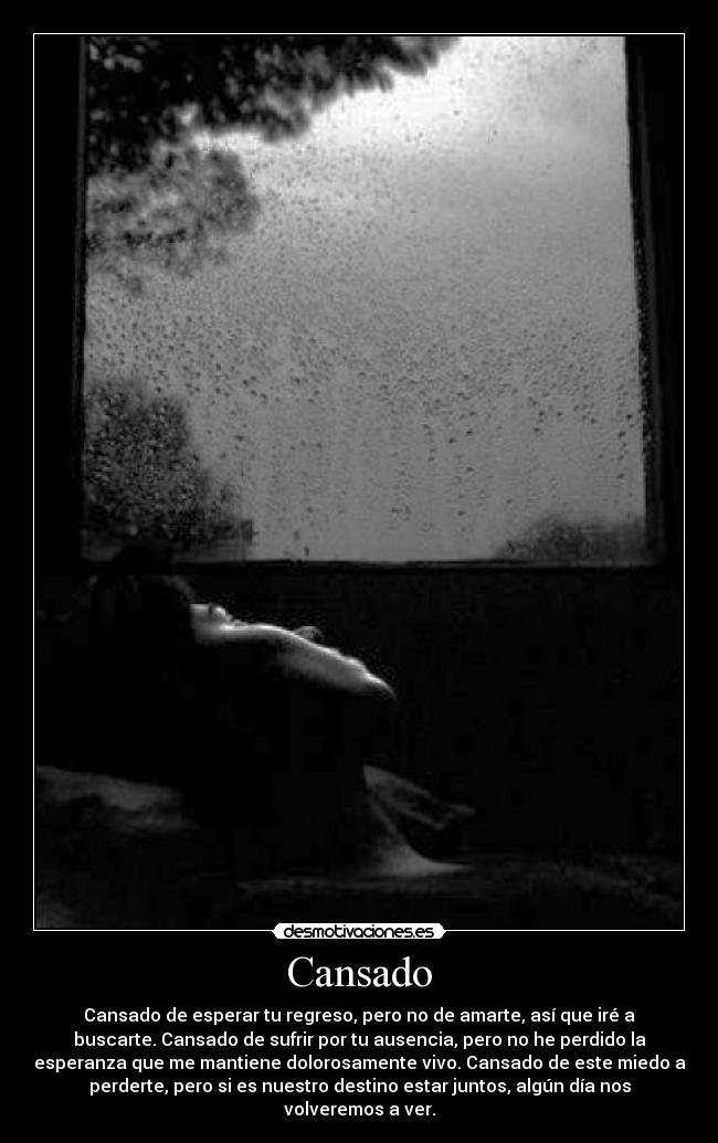 Cansado -