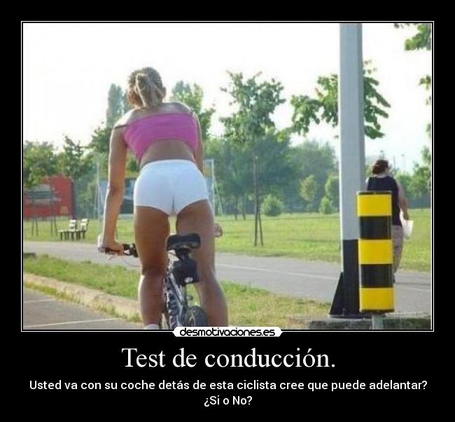 Test de conducción. - 