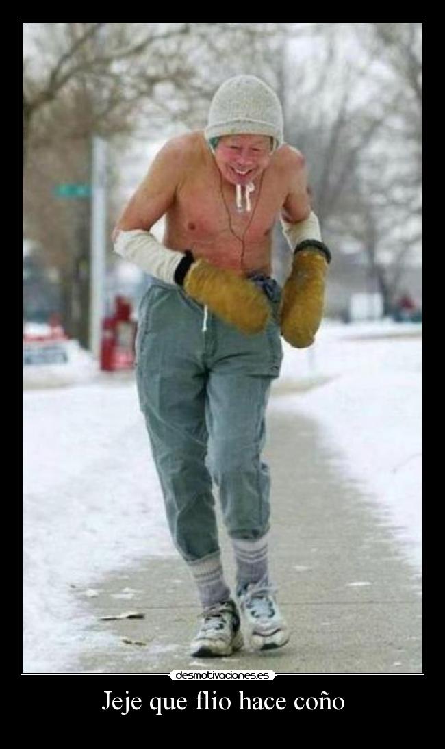 Jeje que flio hace coño -