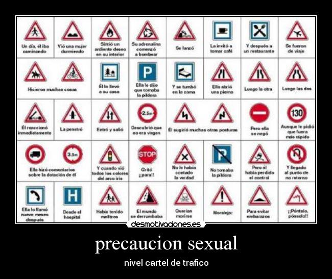 precaucion sexual -