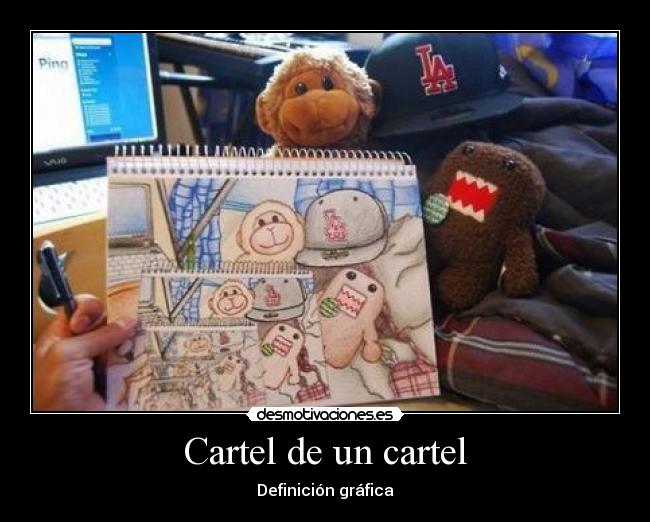 Cartel de un cartel - Definición gráfica