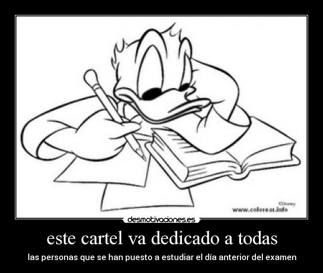 carteles este cartel dedicado todas desmotivaciones