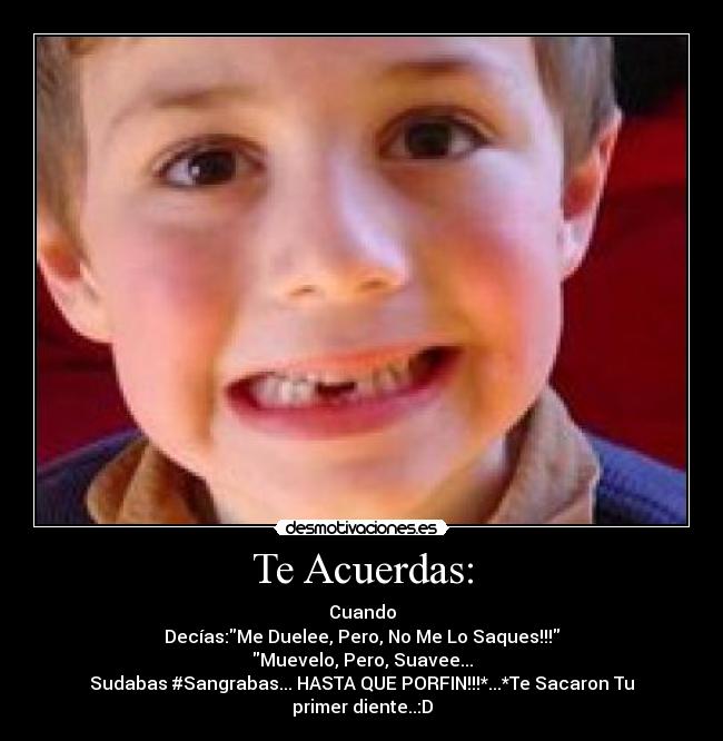 Te Acuerdas: - 