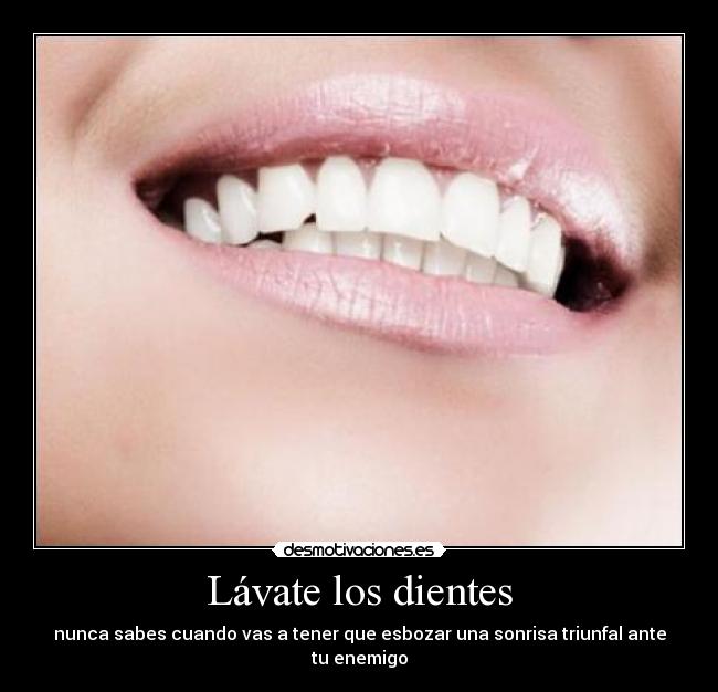 Lávate los dientes - 