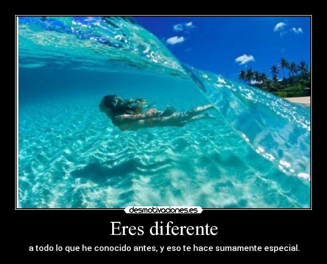 Eres diferente - 