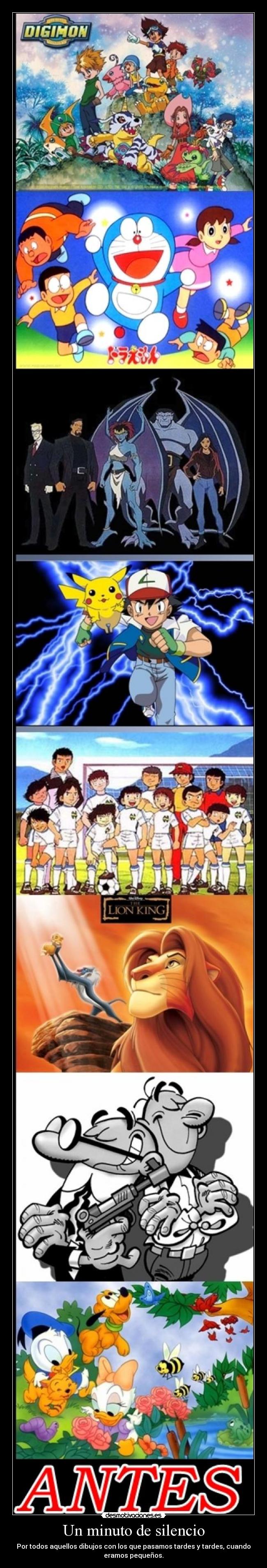 Un minuto de silencio -