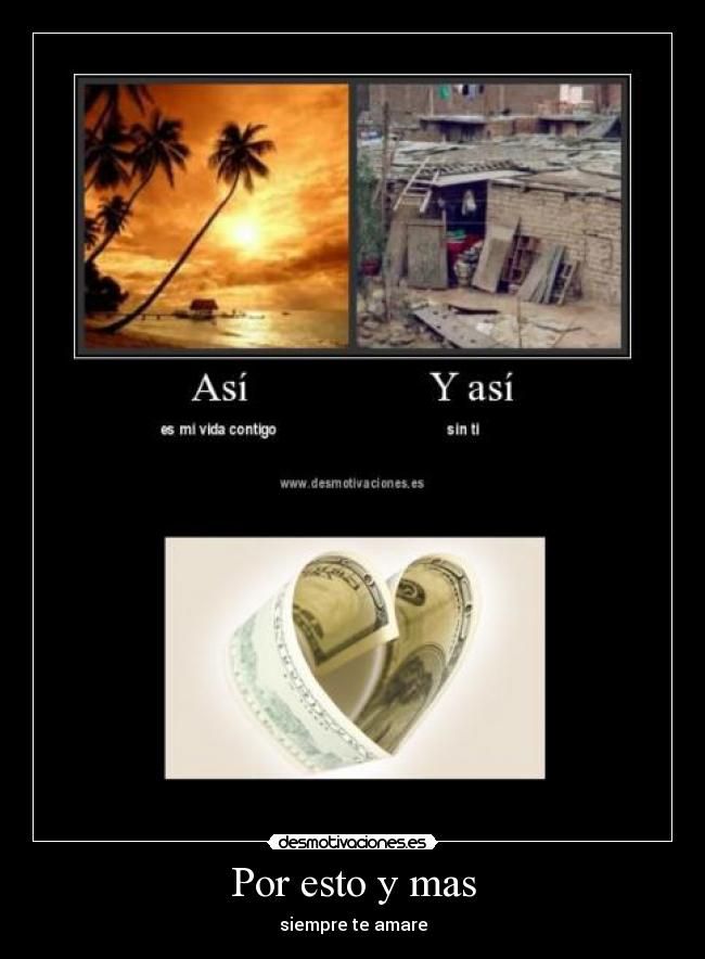 Por esto y mas - siempre te amare