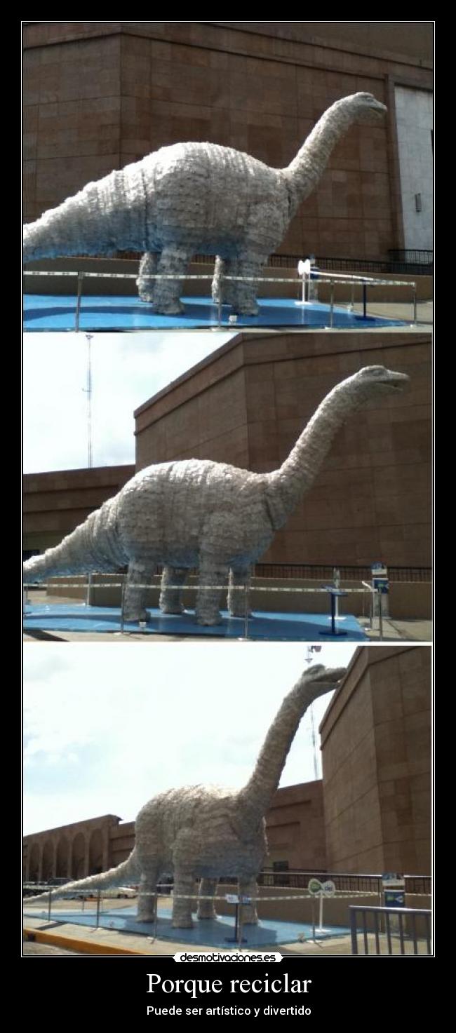 Porque reciclar - Puede ser artístico y divertido