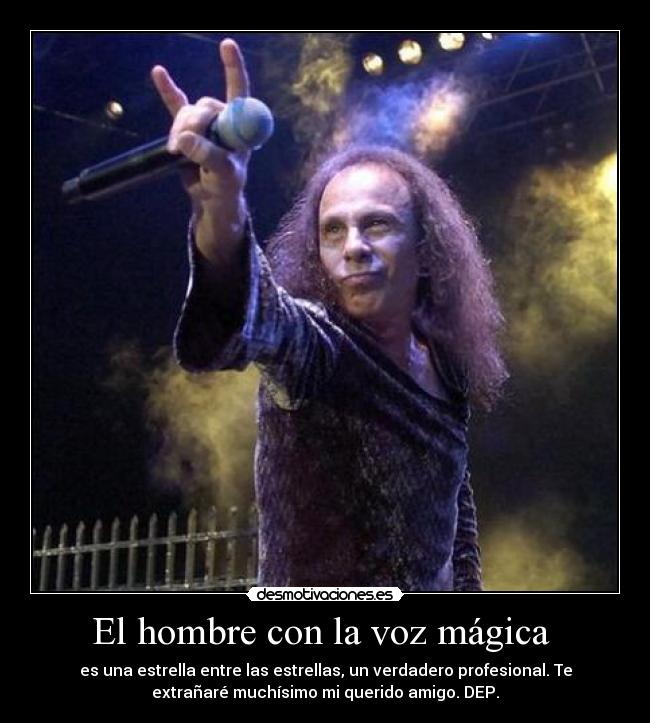 El hombre con la voz mágica -