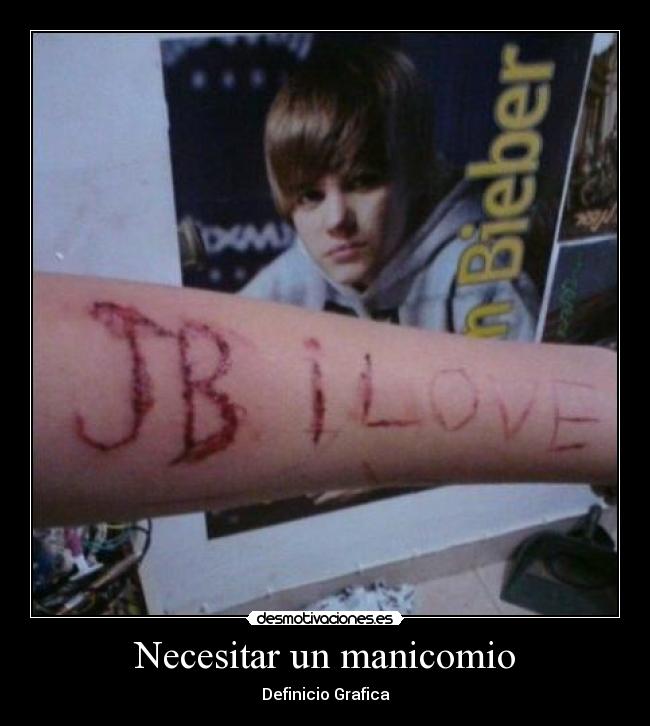 Necesitar un manicomio - Definicio Grafica