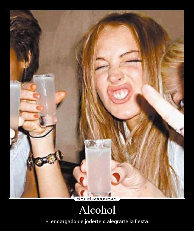 carteles alcohol desmotivaciones