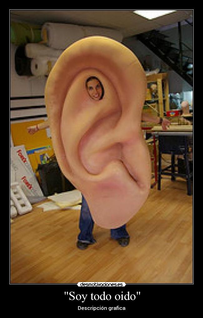 Soy todo oido -
