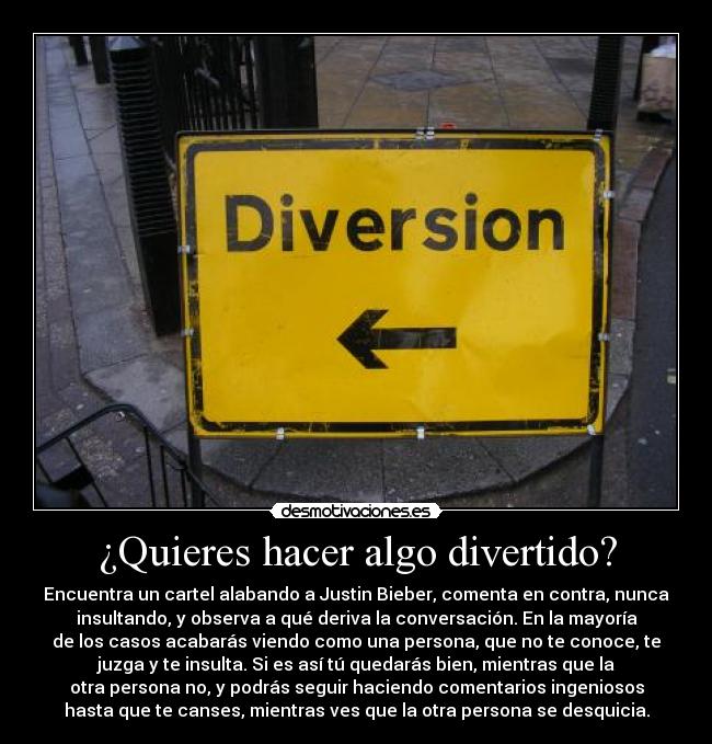 ¿Quieres hacer algo divertido? - 