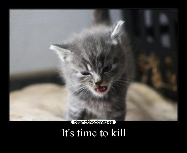 Its time to kill - 