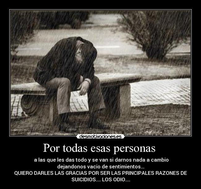 Por todas esas personas  - 