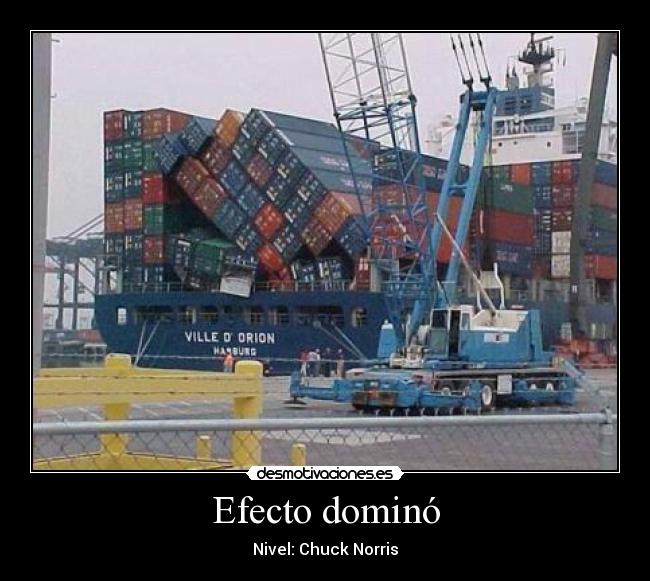 Efecto dominó - Nivel: Chuck Norris