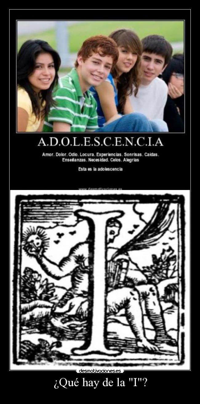 ¿Qué hay de la I? -