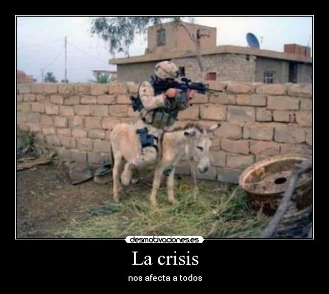La crisis - nos afecta a todos