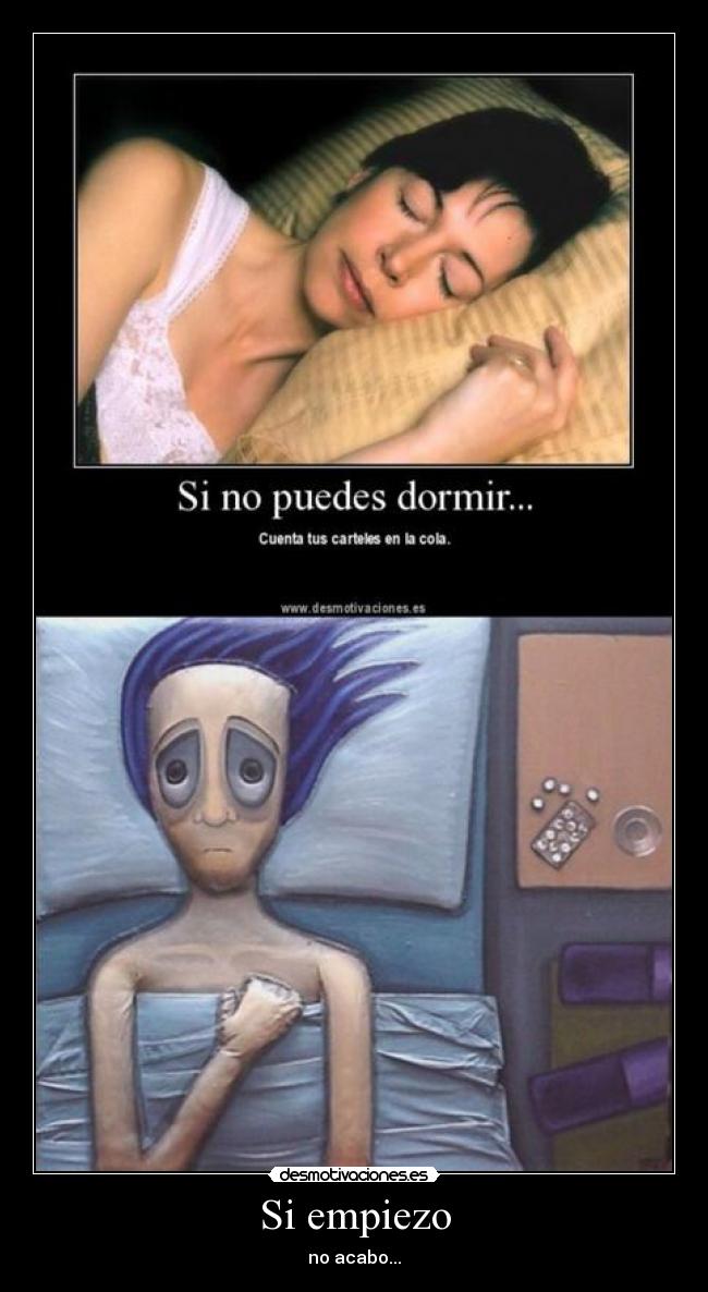 carteles sueno desmotivaciones