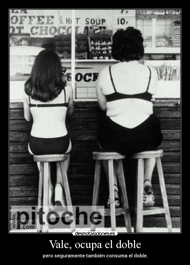 Vale, ocupa el doble - pero seguramente también consuma el doble.