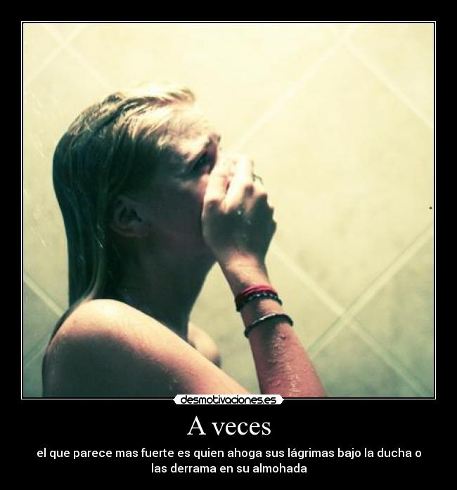 A veces -